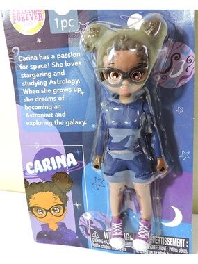 Carina Purple Astronaut-Themed Doll - Kids Toys Dolls & Accessories